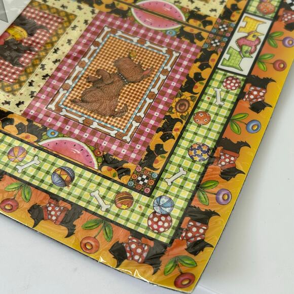 Mary Engelbreit Magnetic Fridge Frames 11pc Scottie Dogs 1998 ME Ink NIP - Picture 2 of 5